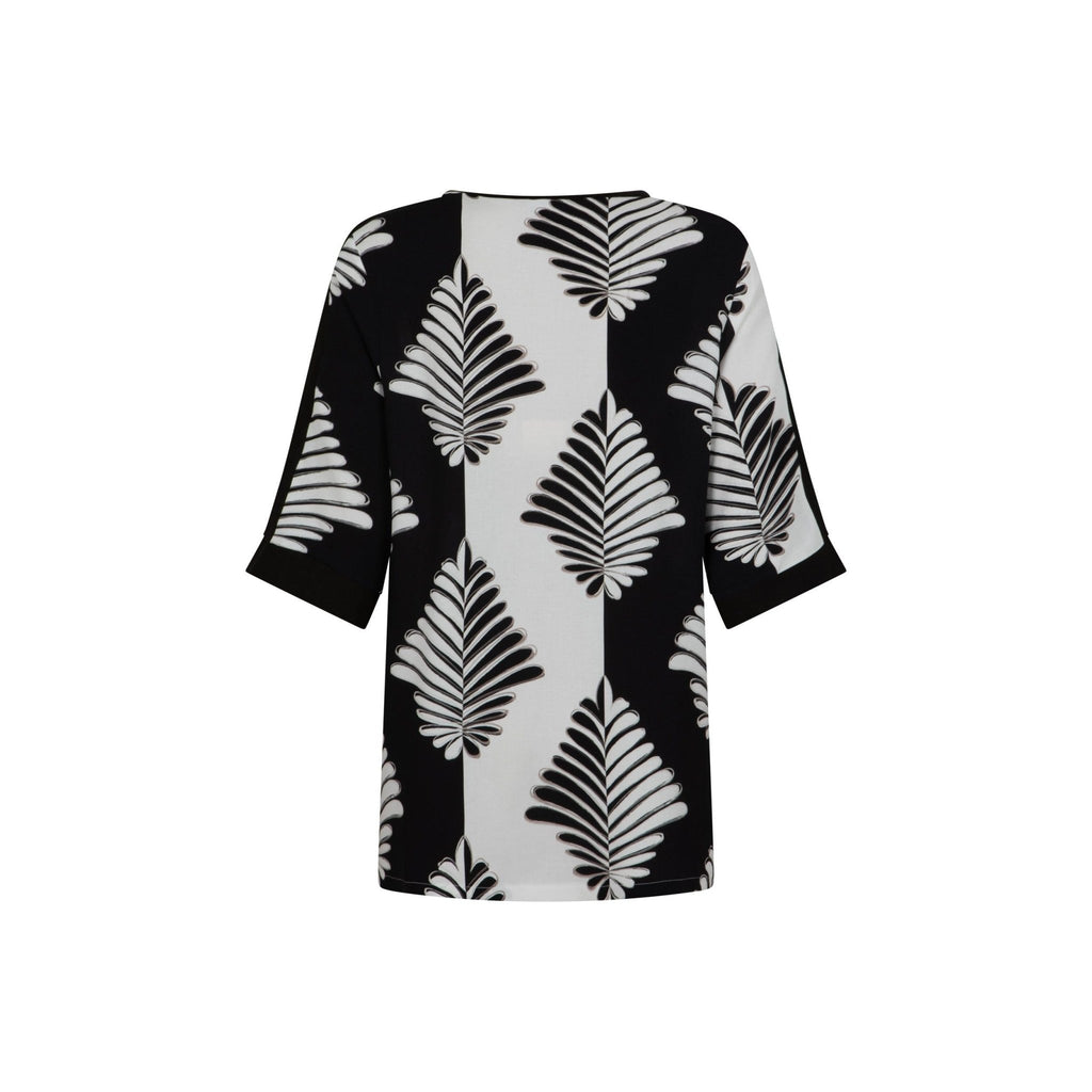 Tunic Duo viscose black/white - Evolve Fashion