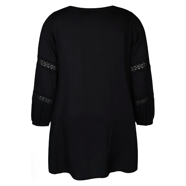 Tunic EMRY viscose black - Evolve Fashion