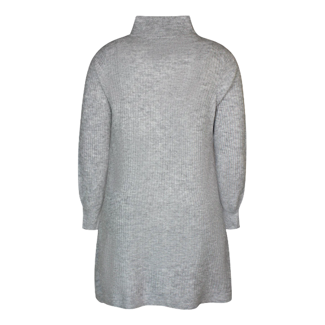 Tunic knit ELGA grey melange - Evolve Fashion