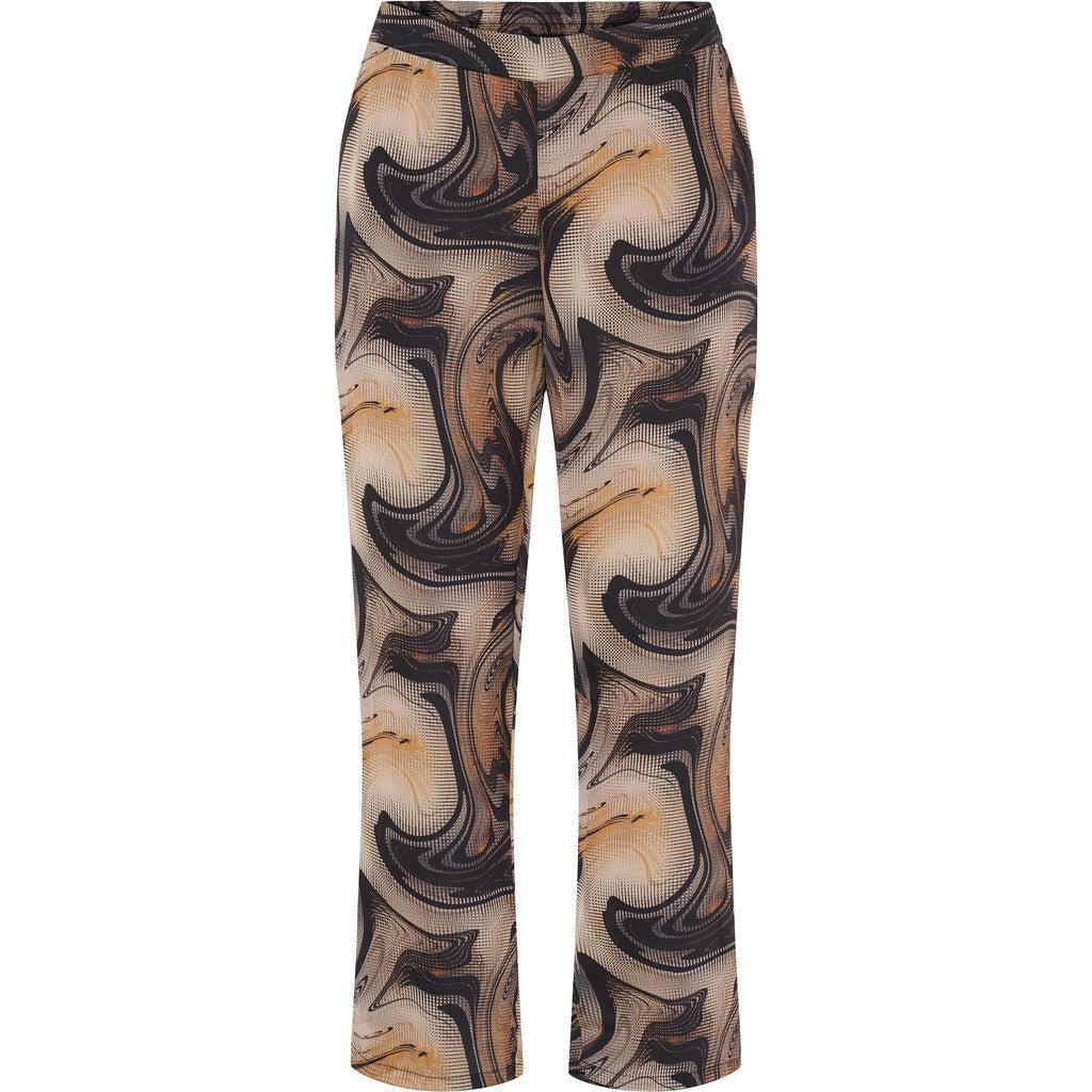 Wide Leg Trousers swirl - Evolve Fashion