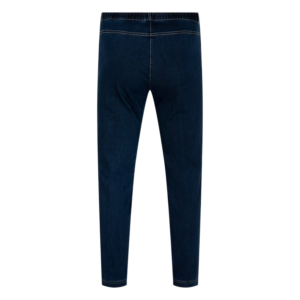 Basic jeans faux pockets indigo - Evolve Fashion