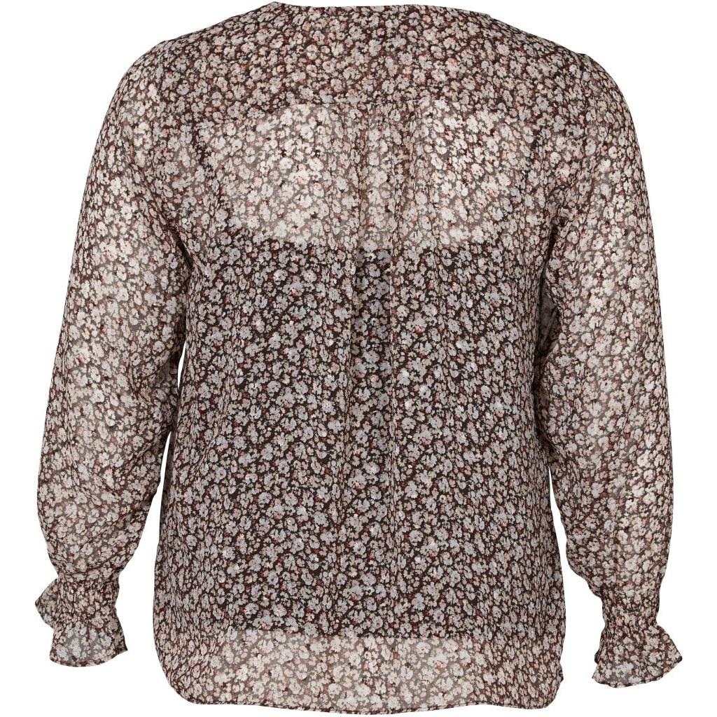 Blouse HOLLY Dusty Rose Flower - Evolve Fashion