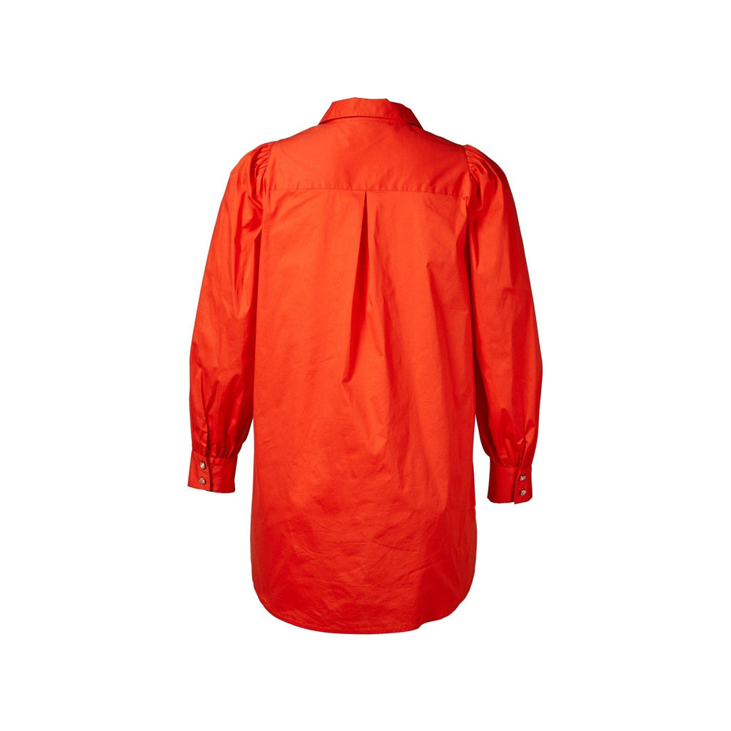 Blouse MALLORY hot orange - Evolve Fashion