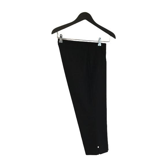 Broek Capri stretch zwart - Evolve Fashion