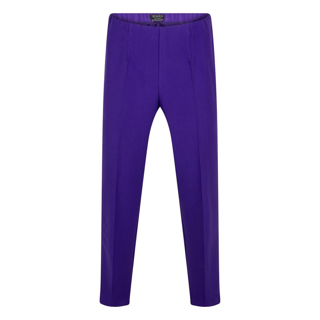 Broek classic reg fit violet - Evolve Fashion