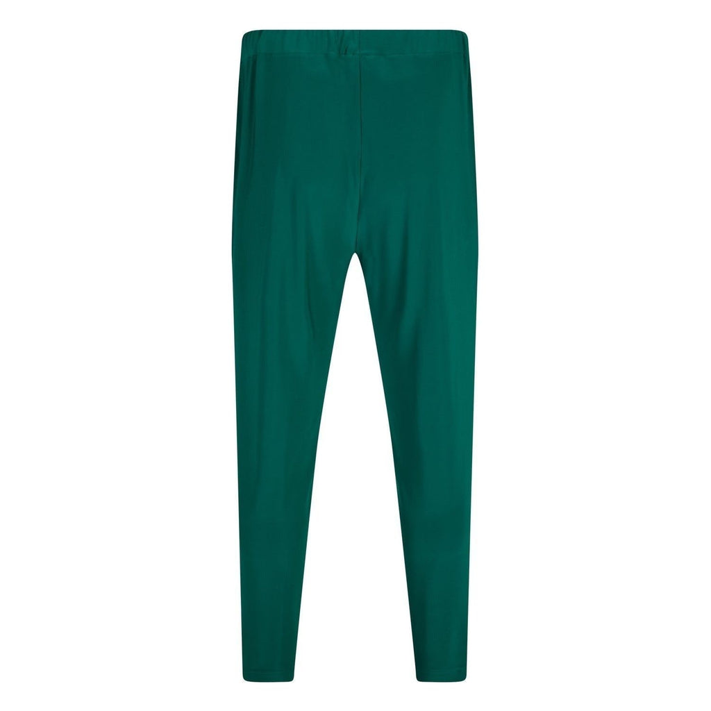 Broek jogstyle slinky emerald - Evolve Fashion