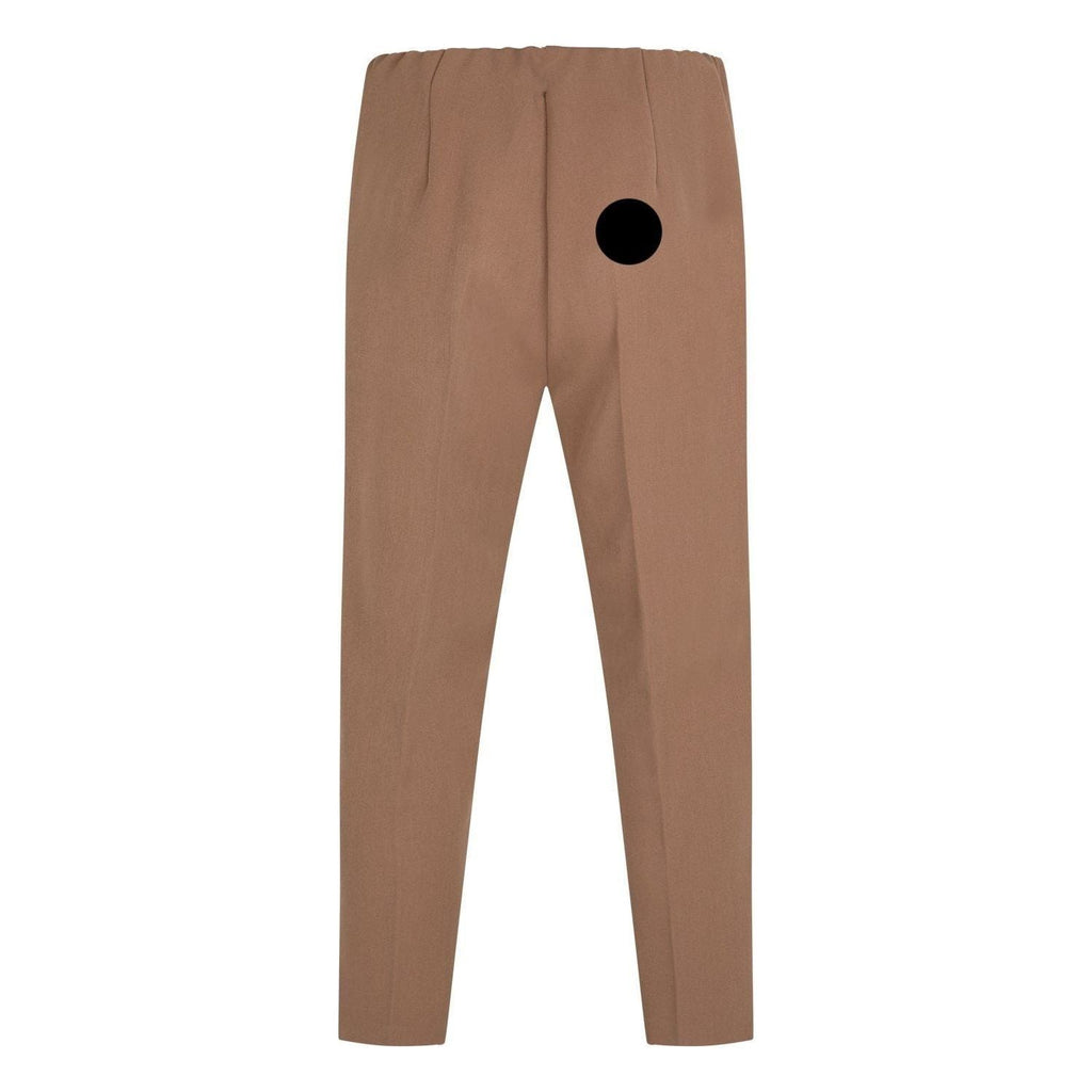 Broek klassiek splitje zwart - Evolve Fashion