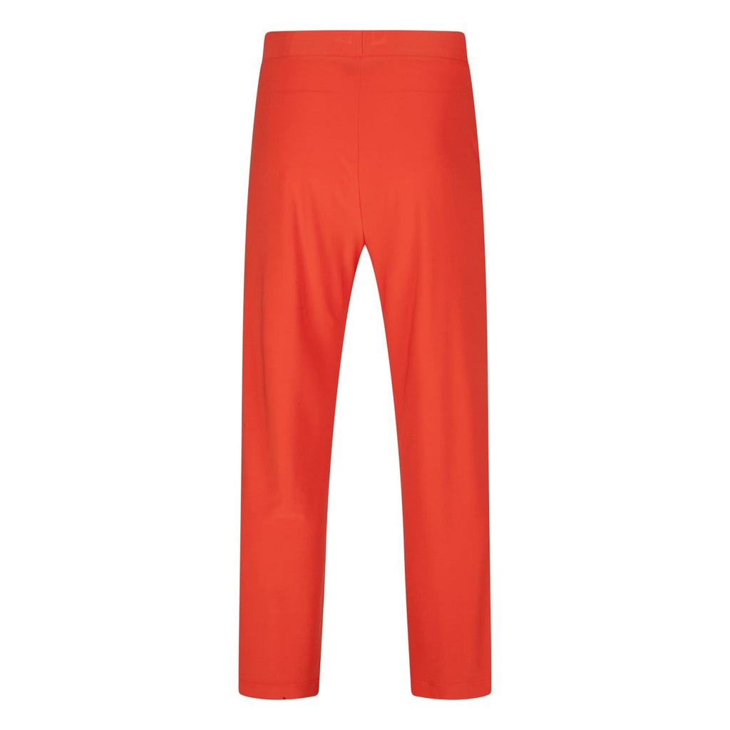 Broek slinky recht oranje - Evolve Fashion