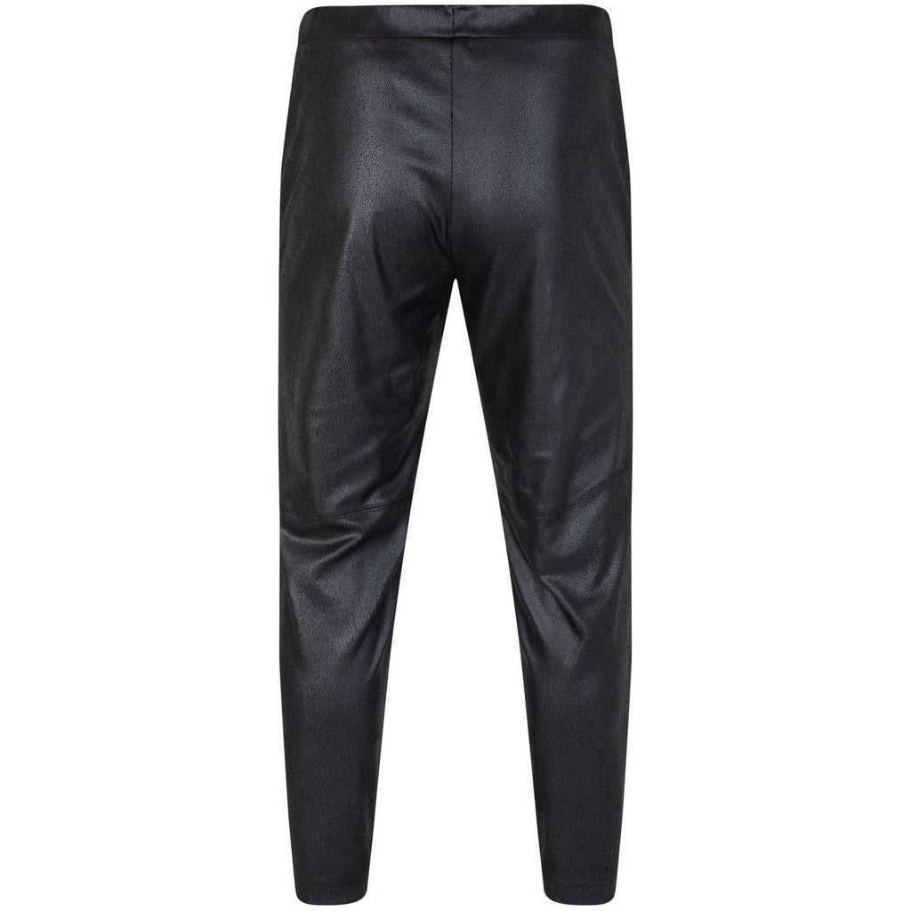 Broek vegan leather zwart - Evolve Fashion