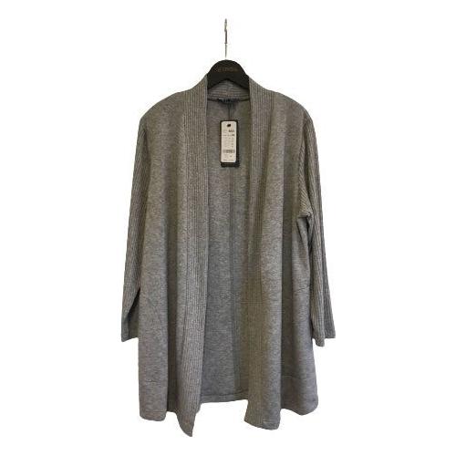 Cardi lang soft grey - Evolve Fashion