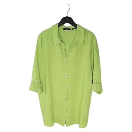 Hemd linnen groen - Evolve Fashion