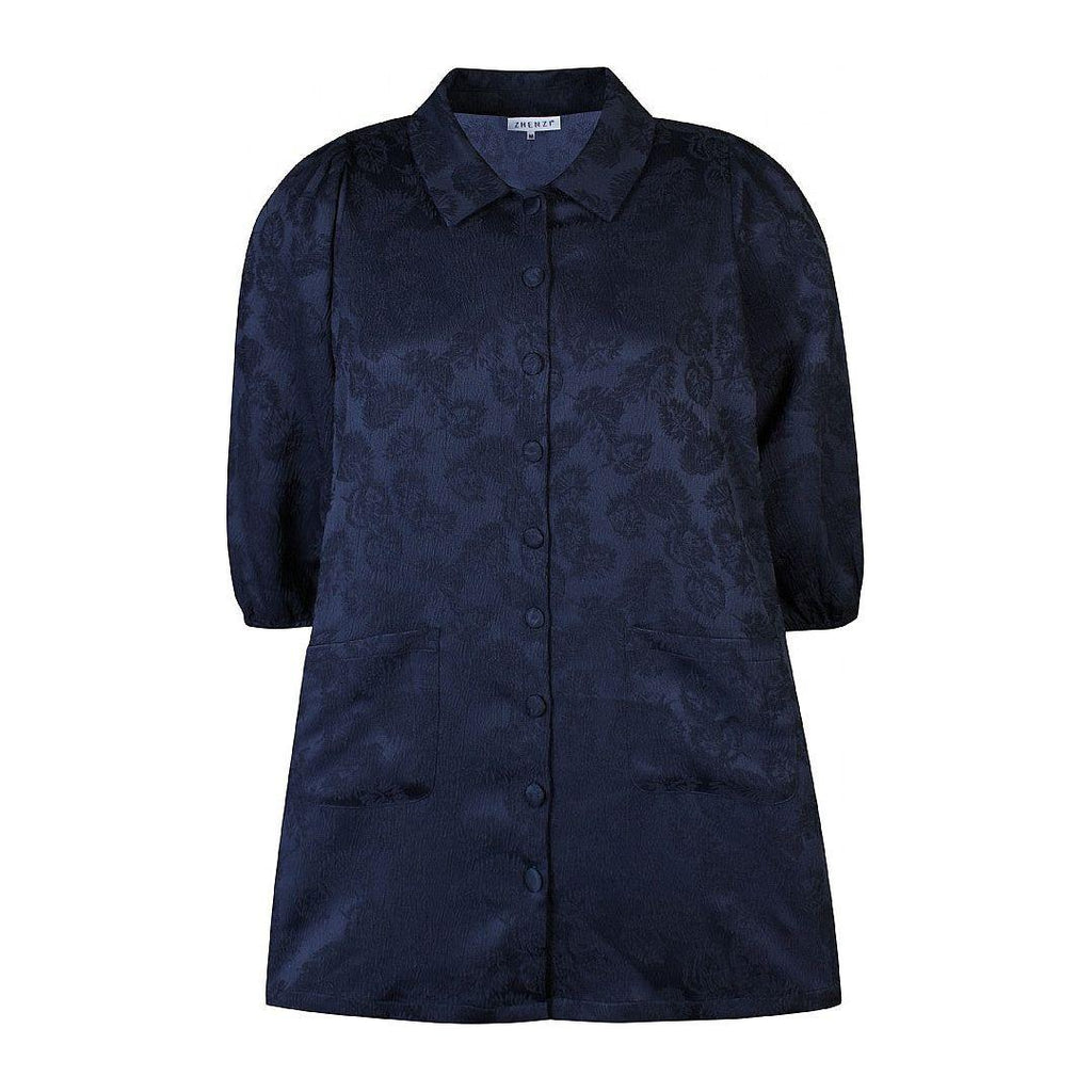 Jacket TRIXIE 3/4 sleeve Navy - Evolve Fashion
