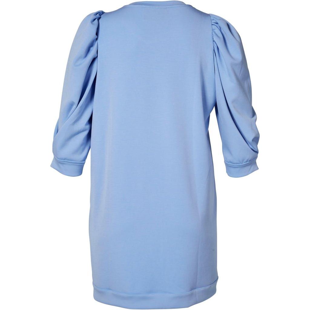 Jurk sweater WHITNAY Dove blue - Evolve Fashion