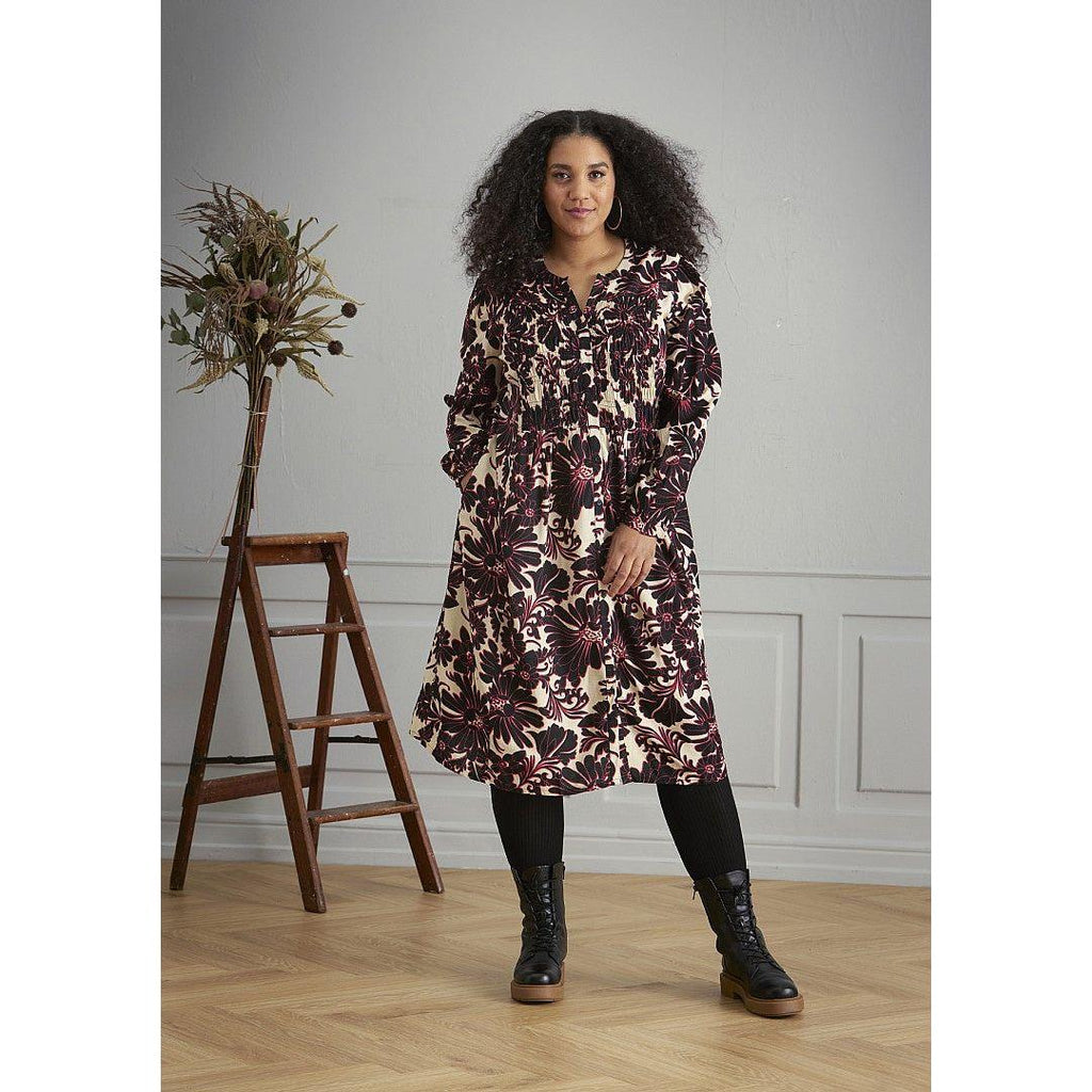 Jurk TATIANA print - Evolve Fashion