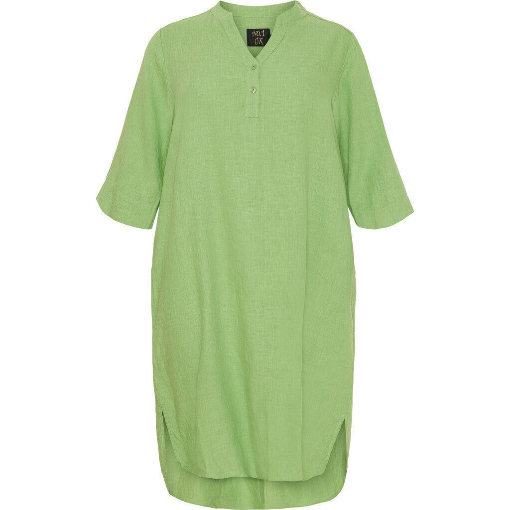 Loose tunic dress Spring Green - Evolve Fashion