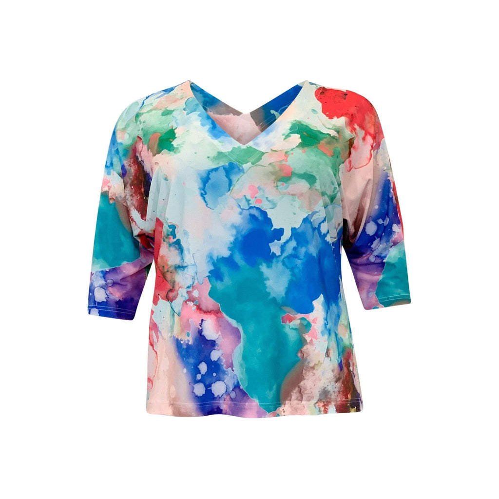 Shirt chauve souris aquarel print - Evolve Fashion