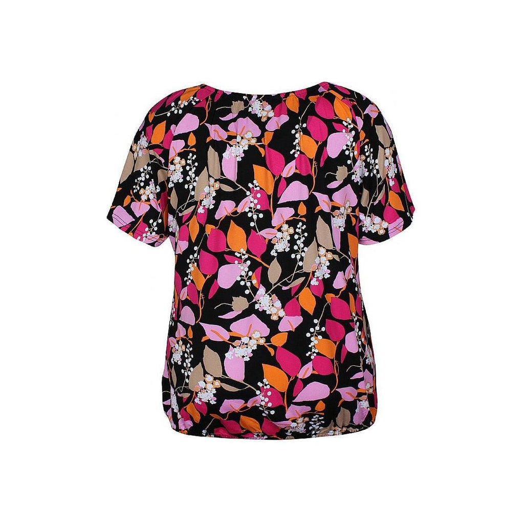 Shirt KM ESTELLE print fuchsia - Evolve Fashion