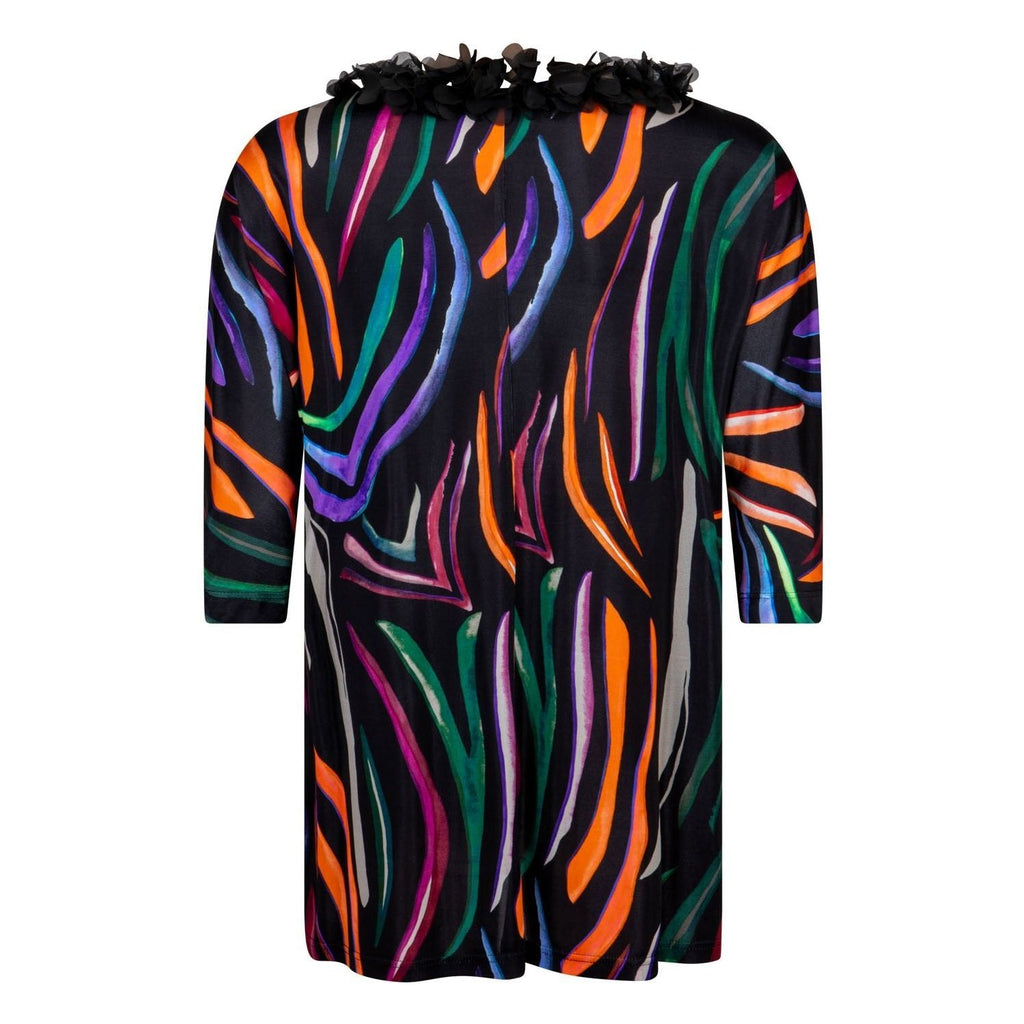 Shirt slinky swirl print - Evolve Fashion