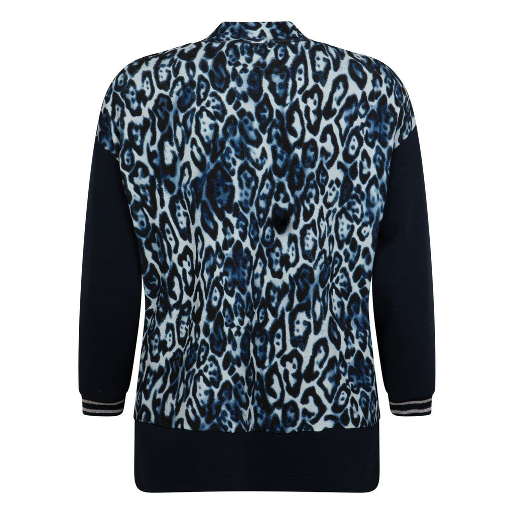 Sweatshirt marine print leo - Evolve Fashion