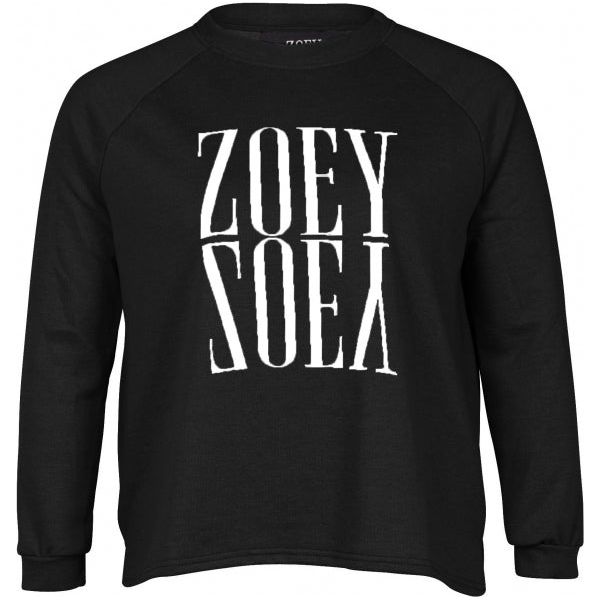 Sweatshirt ZOEY Kailyn black - Evolve Fashion