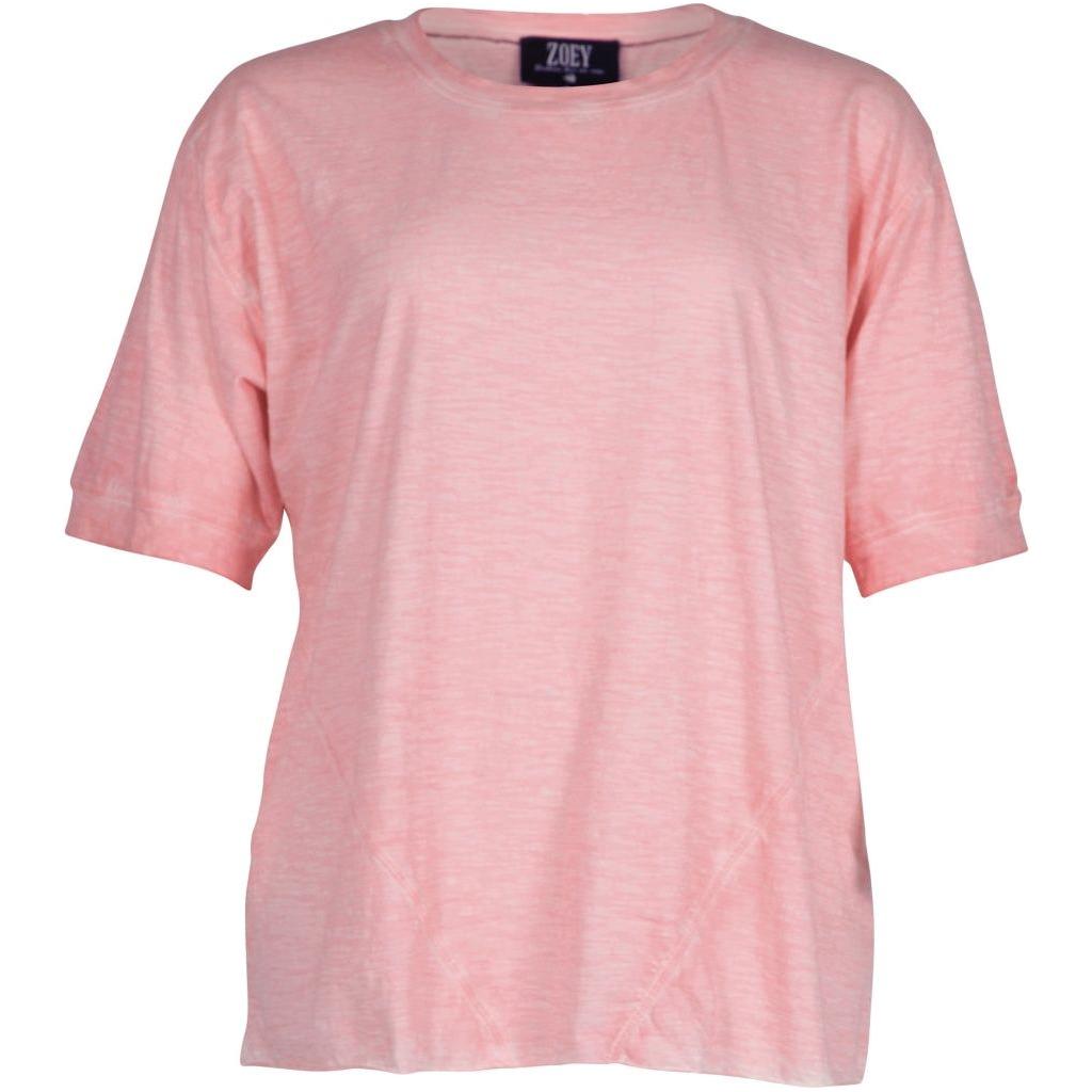 T-shirt BRIANNA Flamingo Pink - Evolve Fashion