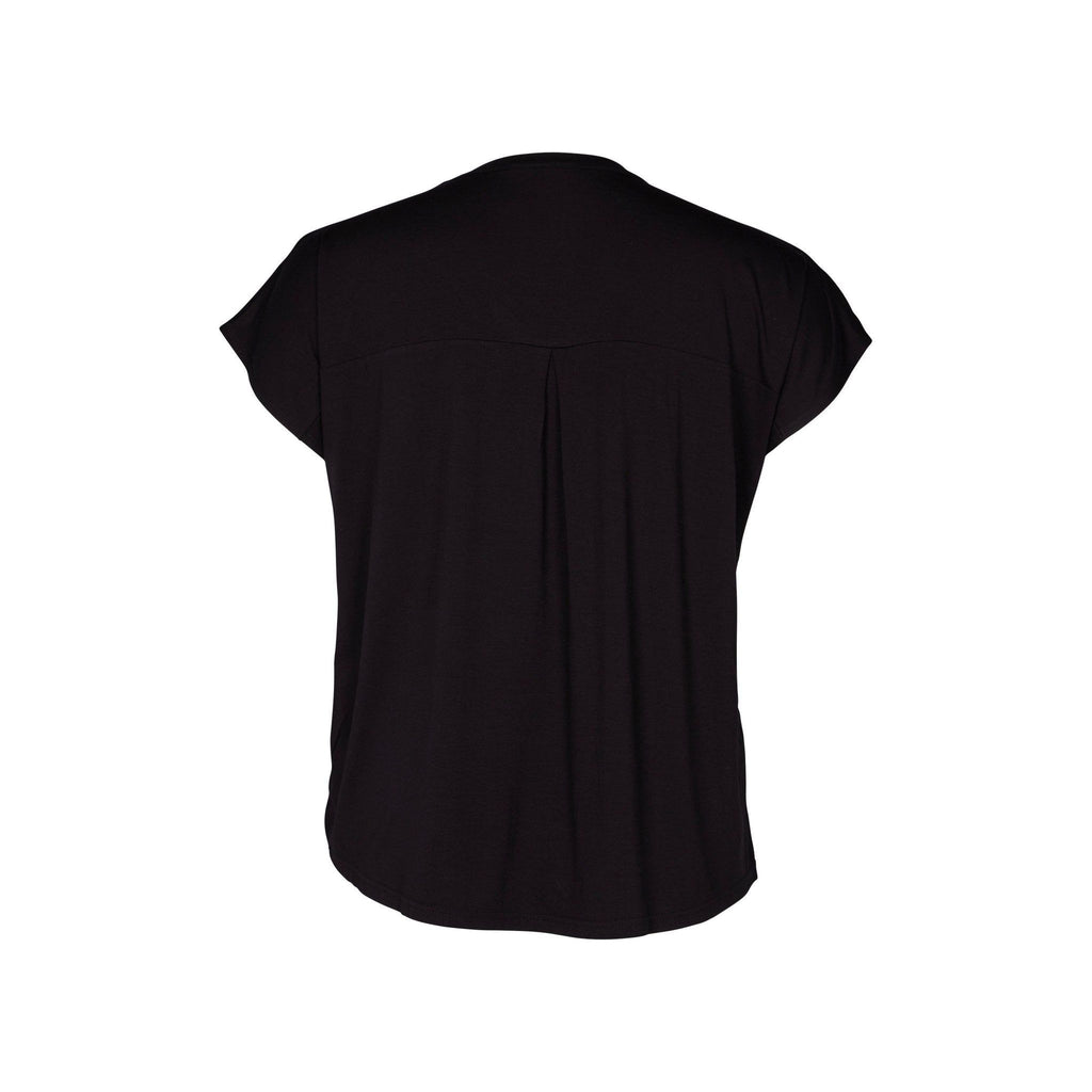 T-shirt SALLY Love black - Evolve Fashion