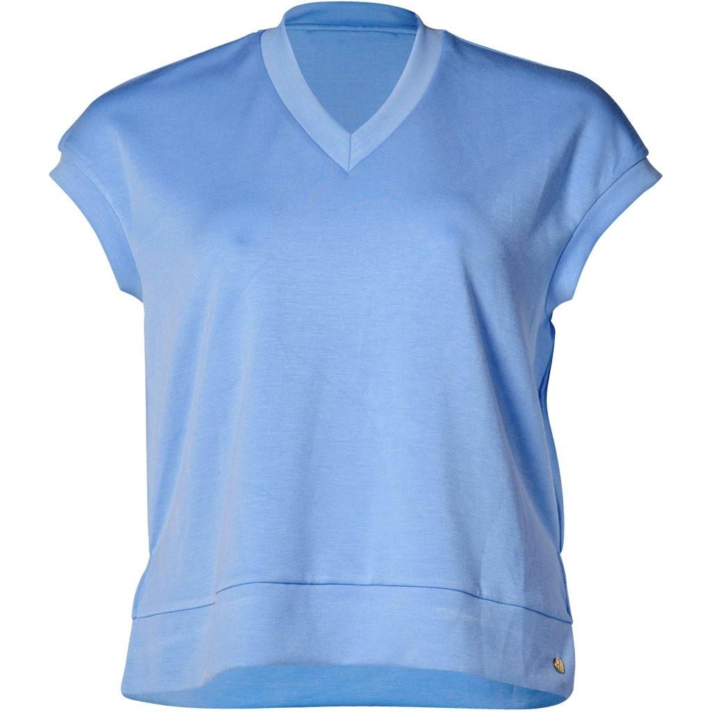T-shirt WHITNAY Dove blue - Evolve Fashion