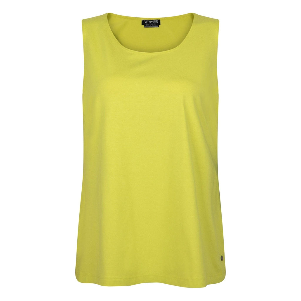 Top jersey roundneck lime - Evolve Fashion