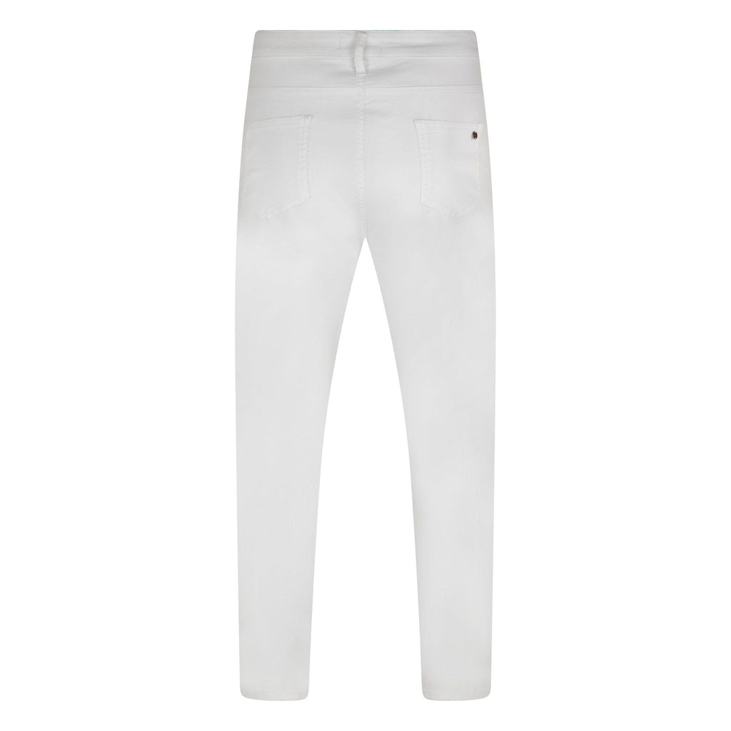 Trousers jeans 5pocket white - Evolve Fashion