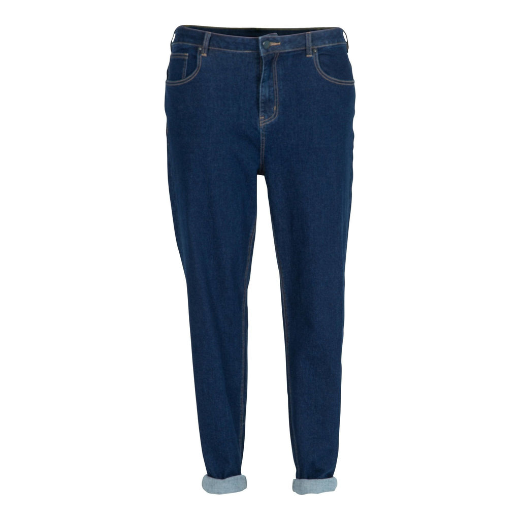 Trousers jeans BELLA dark denim blue - Evolve Fashion